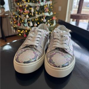 Christian Louboutin Iridescent Sneakers